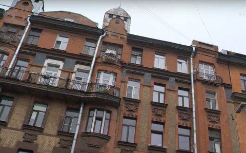В Петербурге может разрушиться исторический дом Чубакова из-за незавершенных до холодов противоаварийных работ