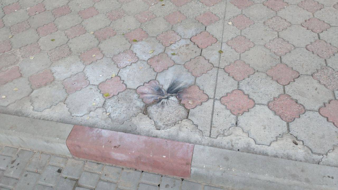 Самодельная взрывчатка сдетонировала у Рижского рынка в Мелитополе