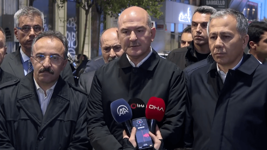 МВД Турции объявило о задержании человека, заложившего бомбу в центре Стамбула