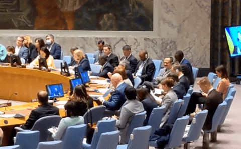 Постпред России при ООН пришёл на заседание Совбеза во время выступления Зеленского
