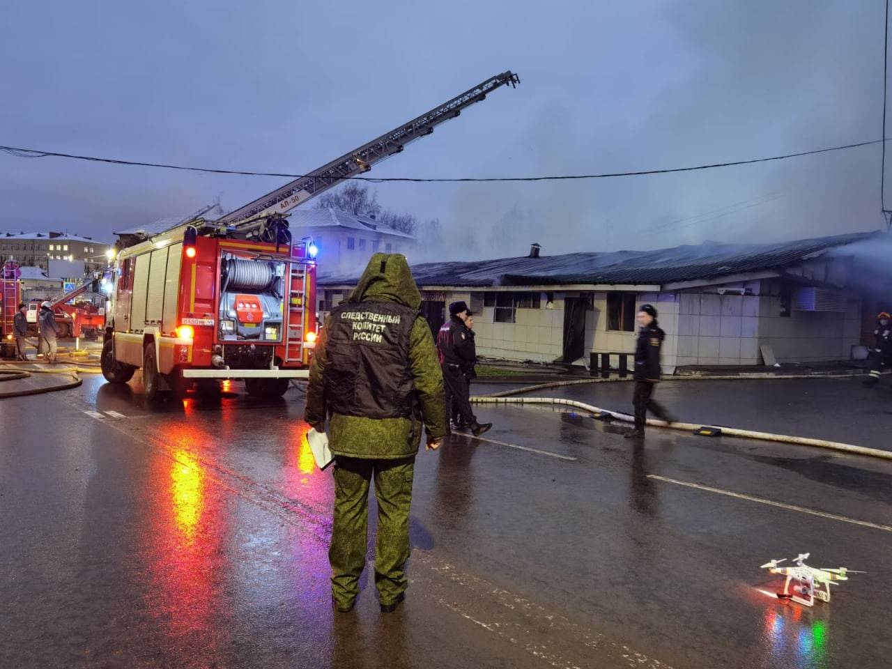 В кафе «Полигон» в Костроме во время пожара погибло 13 человек