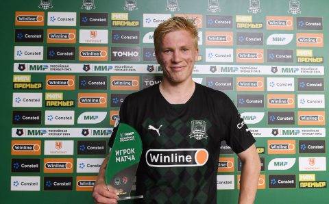 Полузащитник «Краснодара» Никита Кривцов не поехал играть за сборную России