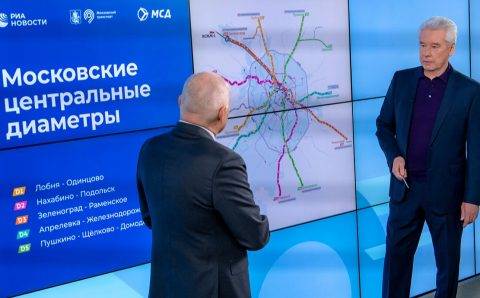 Собянин: М-11 и М-12 могут соединиться через МСД в 2023 году