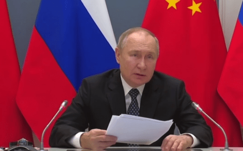 Путин анонсировал укрепление взаимодествия между вооруженными силами Китая и России