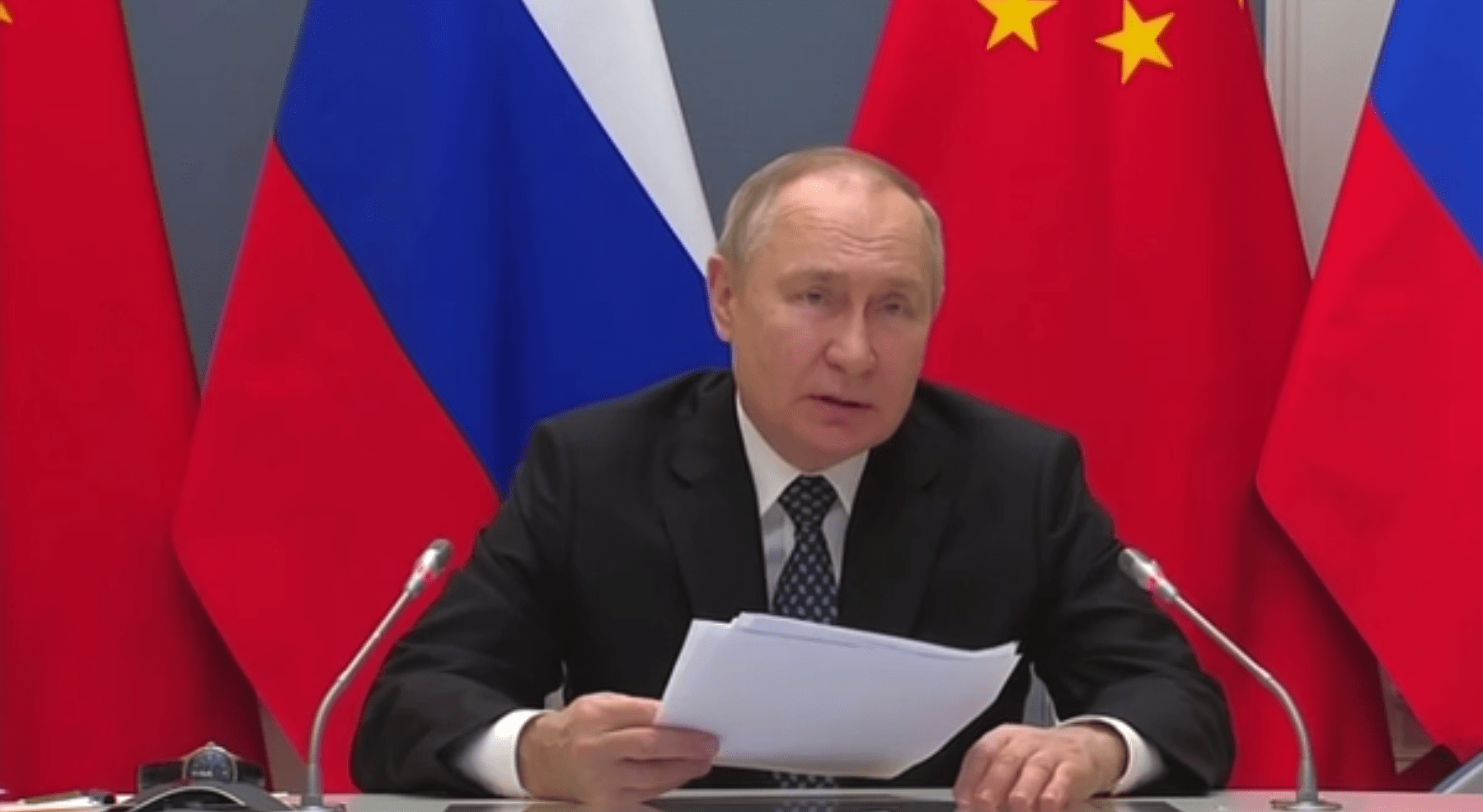 Путин анонсировал укрепление взаимодествия между вооруженными силами Китая и России