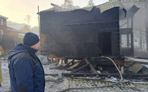 Сразу трое детей погибли при пожаре в Иркутской области