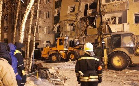В Нижневартовске разобрали завалы на месте обрушения пятиэтажки