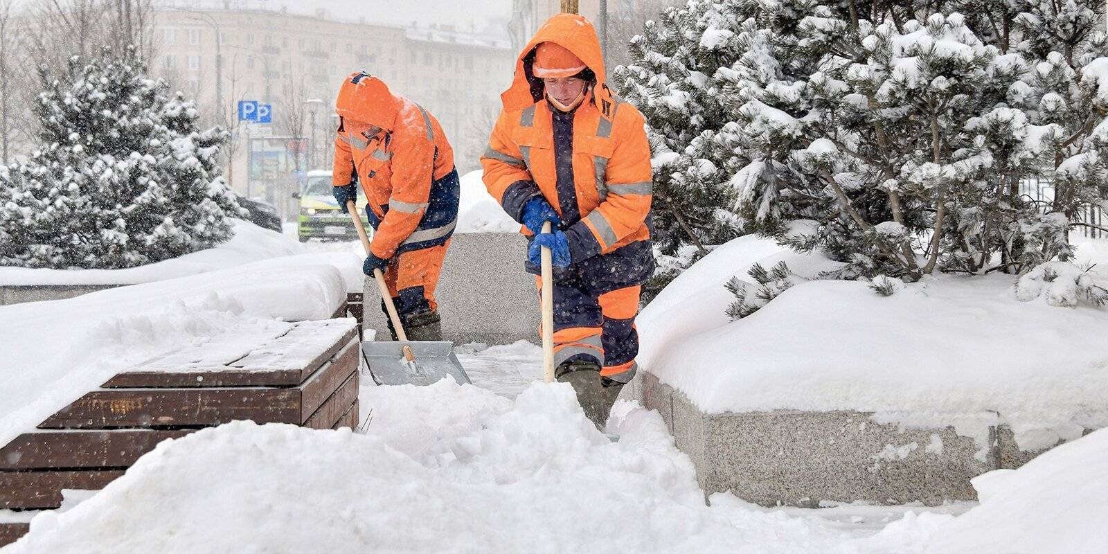 Общественный транспорт в Москве работает без сбоев, несмотря на мощный снегопад