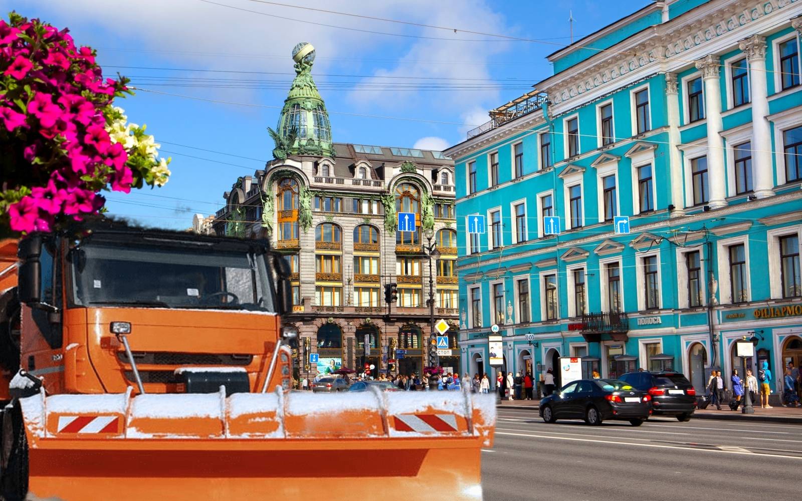 На новую систему уборки снега Санкт-Петербург полностью перейдет в июле 2023 года