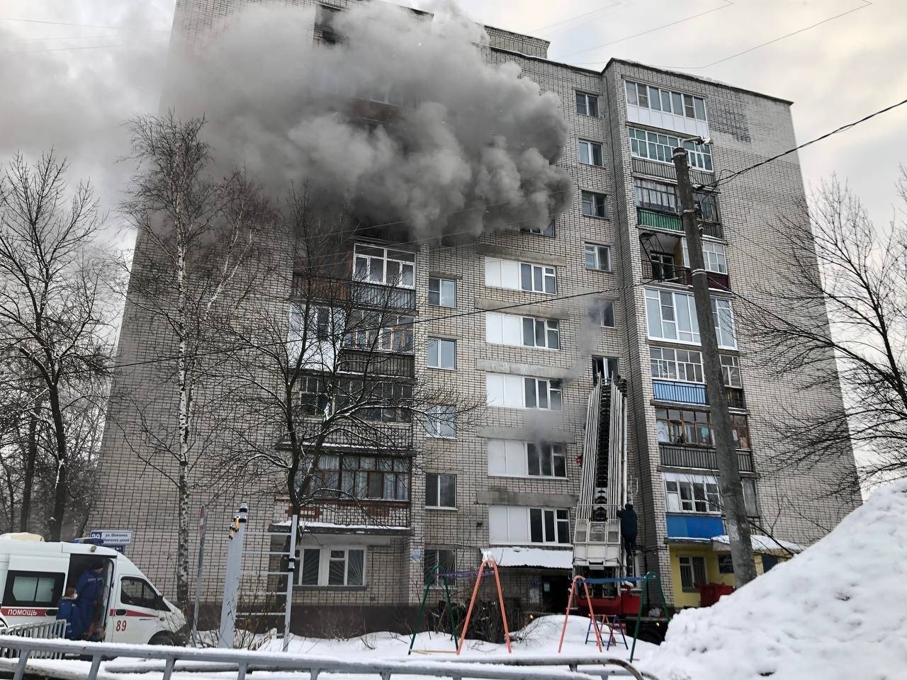 Губернатор Чувашии Николаев сообщил о 15 пострадавших на пожаре в Чебоксарах
