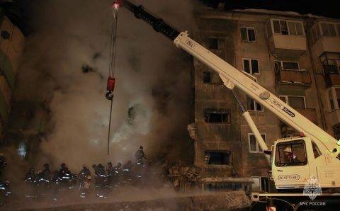 В Новосибирске разобрали завалы на месте обрушения пятиэтажки