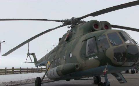 Российские истребители сбили вертолет ВСУ