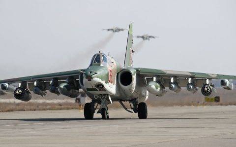 Штурмовик Су-25 рухнул в акваторию Азовского моря в Ейском районе