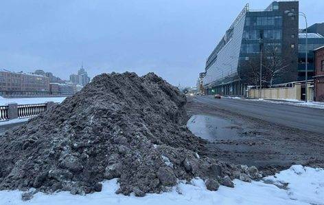 Новая достопримечательность. На Петроградской набережной петербуржцы запечатлели «хребет Беглова»