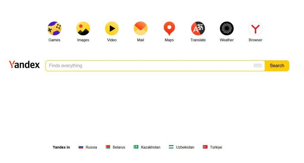Сервисы Яндекса ненадолго перестали работать в России
