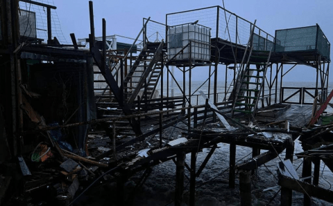 Морская мина сдетонировала около одесских пляжа и лодочной станции