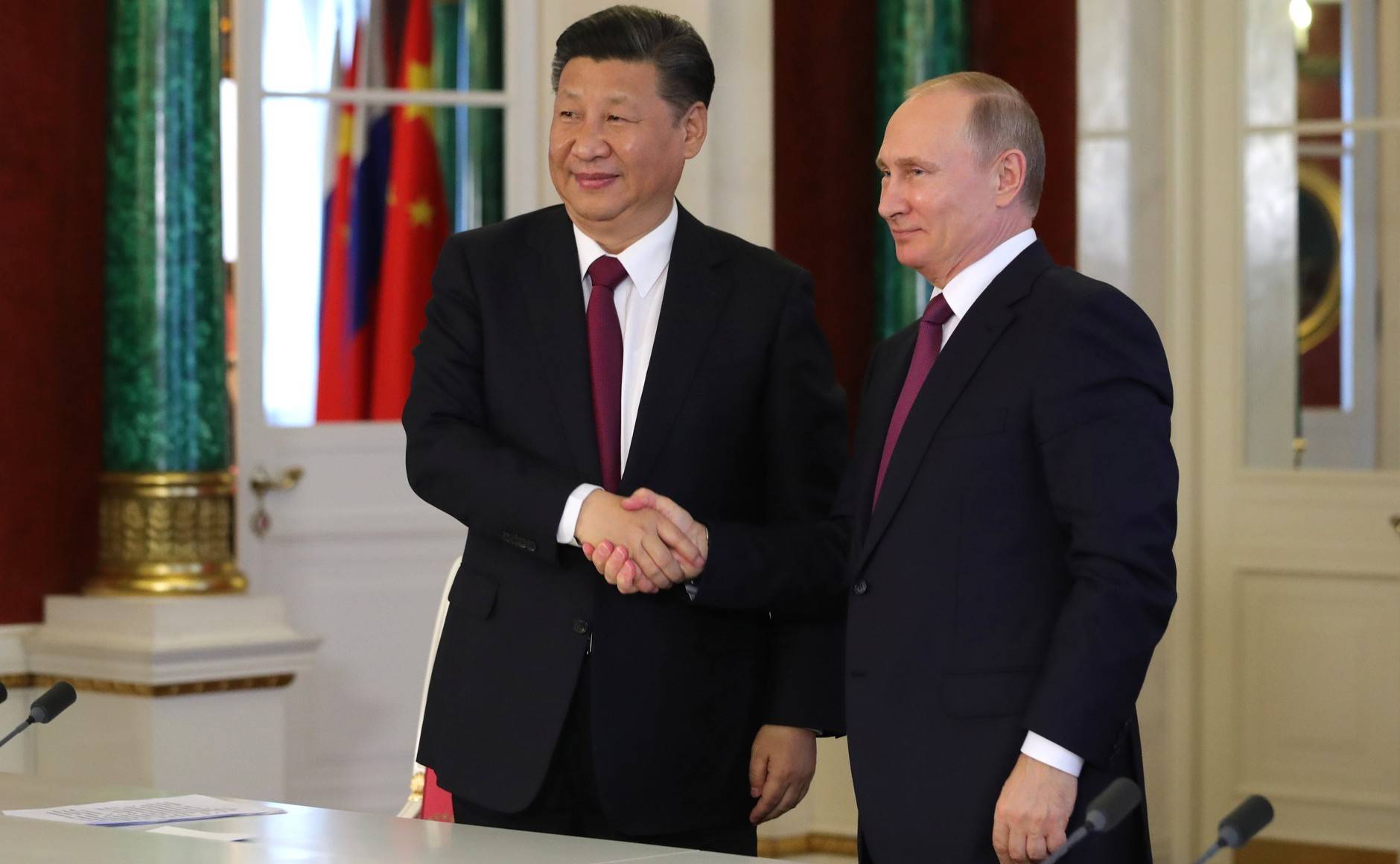 Путин: российско-китайские отношения вышли на наивысший за всю их историю уровень