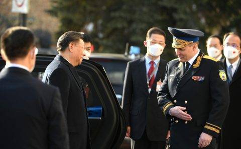 Глава Китая Си Цзиньпин вылетел из Москвы