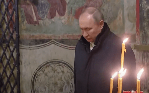 В Кремле рассказали о планах Путина на празднование Пасхи