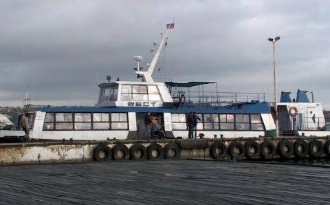 Морское сообщение остановили в Севастополе без объяснения причины
