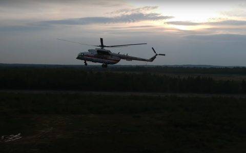 Химические ожоги получили пассажиры вертолёта Ми-8 при посадке в Якутии