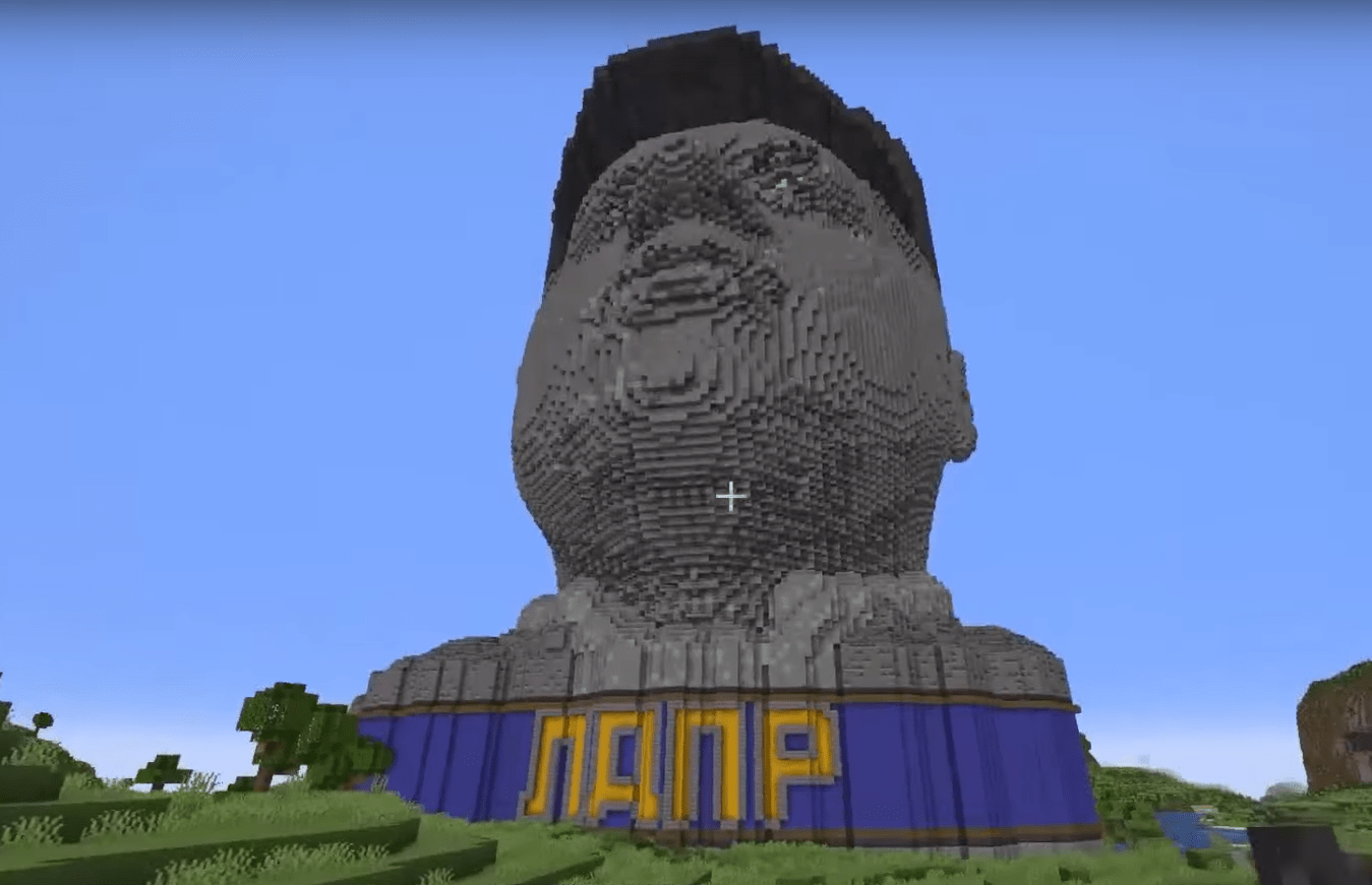 ЛДПР устроило цифровой митинг с памятником Жириновскому на 12 тысяч человек
