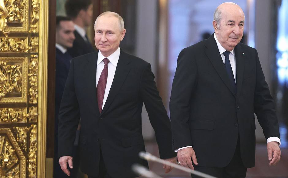 Россия и Алжир утвердили декларацию об углублённом стратегическом партнёрстве