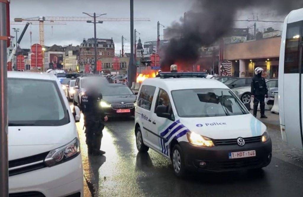 В Швейцарии задержали протестующих, которые вышли на улицы в поддержку акций во Франции