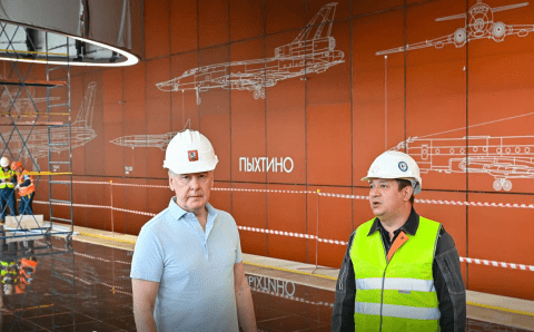 Строительство станций метро «Пыхтино» и «Аэропорт Внуково» в Москве находится на завершающей стадии