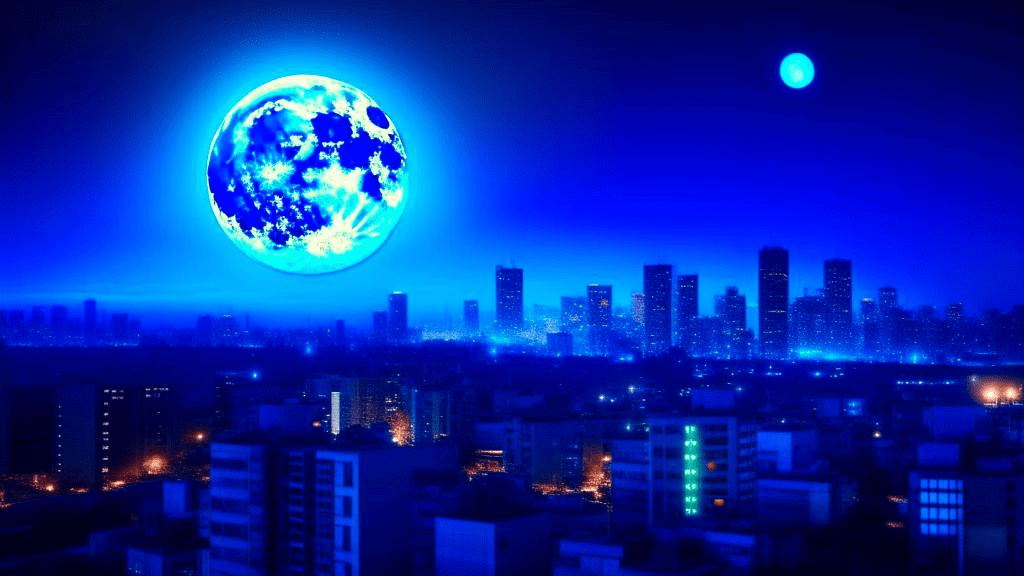 В последний день лета на небе появится «голубая Луна»