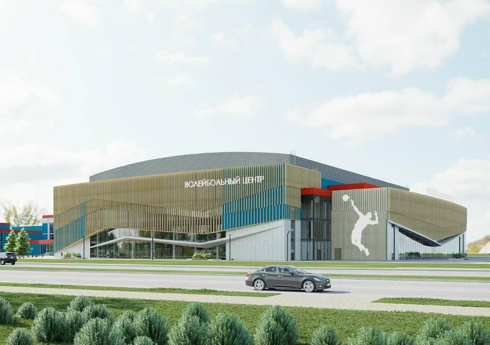 При поддержке БФ «Сафмар» Михаила Гуцериева в Ярославле строят  крупный волейбольный центр