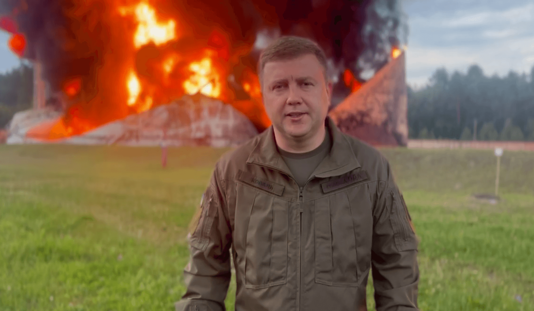 Российские беспилотники ночью уничтожили нефтебазу в Ровенской области Украины