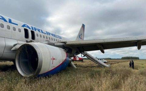 Экипаж самолёта «Уральских авиалиний», севшего в поле, отстранили от полётов