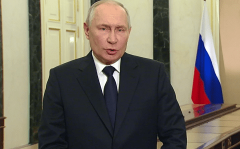 Путин и экс-президент России поздравили новые регионы с Днем воссоединения