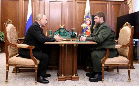 Кадыров заявил Путину, что американские «Абрамсы» не страшны для чеченских бойцов