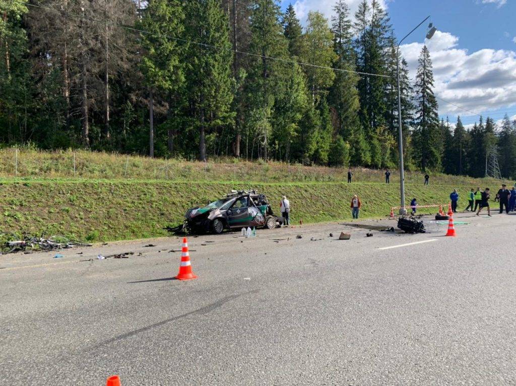 В ДТП на трассе «Скандинавия» погибло 2 детей-велосипедистов, еще 6 ранено