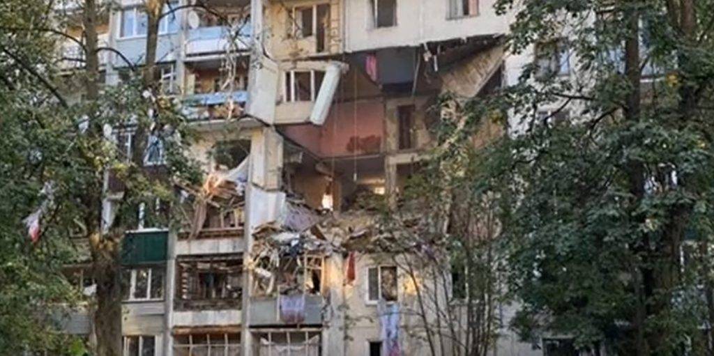 В Балашихе произошло частичное обрушение дома из-за взрыва