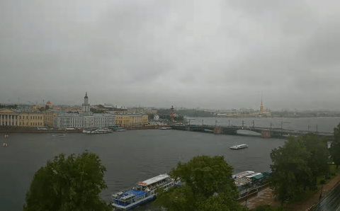 Образовавшийся в Англии циклон в среду принесёт в Петербург ливни