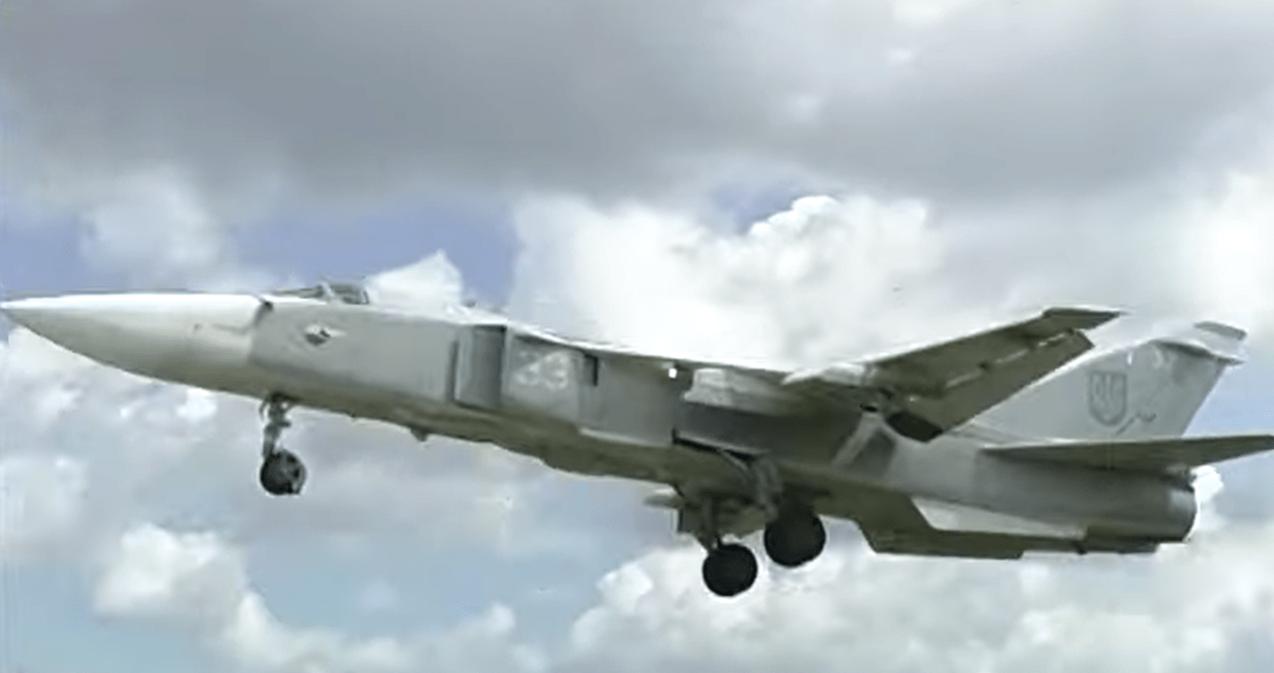 Истребитель ВКС России сбил украинский бомбардировщик Су-24 над Одессой