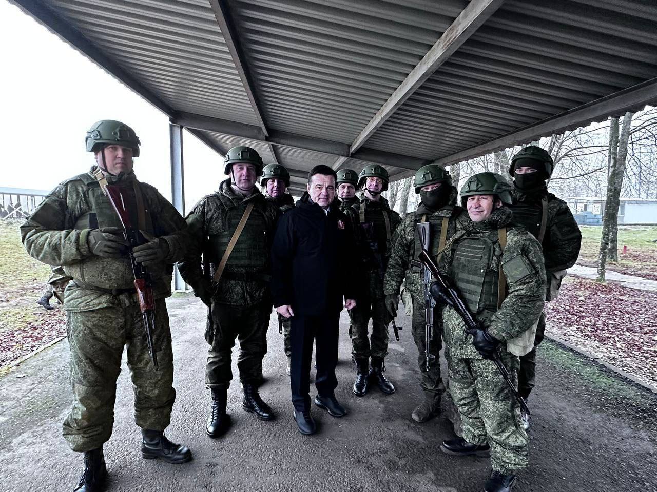 Губернатор Московской области одобрил подготовку бойцов из Горокруга Пушкинский