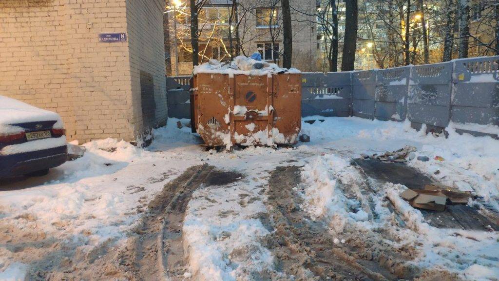 Петербуржцы жалуются на переполненные мусорки, оператор отчитался об «усилении»