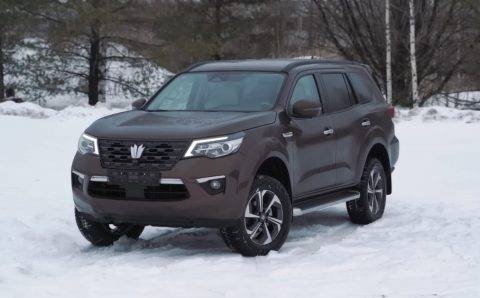 В России начали продавать китайский Oting Paladin на базе Nissan Pathfinder