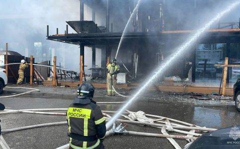 Сотрудники МЧС ликвидировали возгорание в аэропорту Минеральных Вод