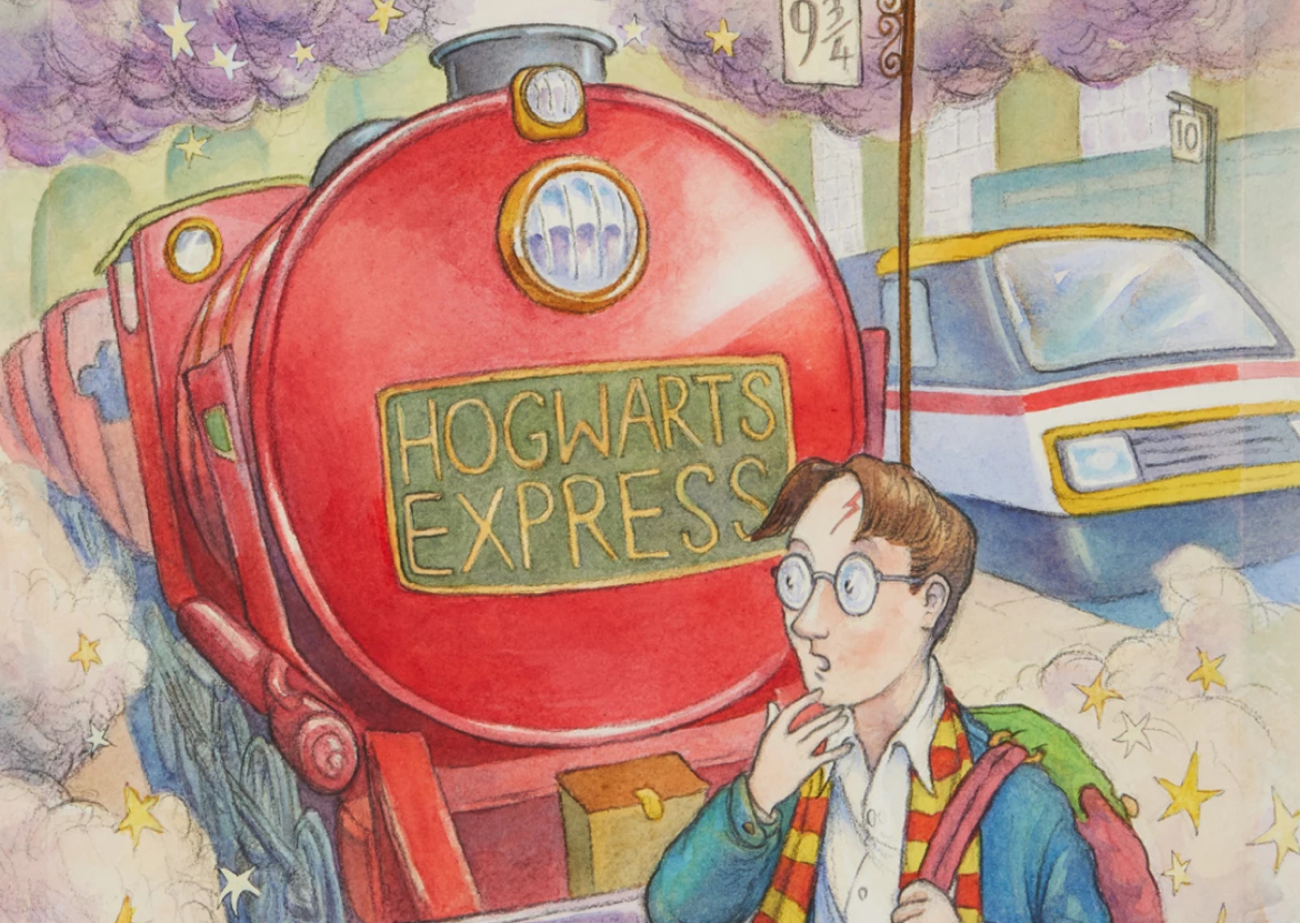 Оригинальная обложка первой книги о Гарри Поттере ушла с аукциона за 167 млн рублей