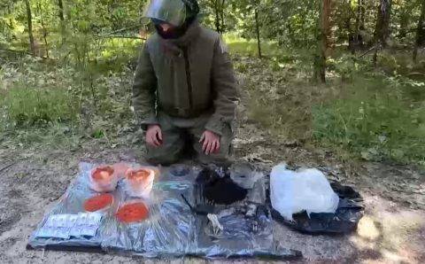 На границе Белоруссии и Украины нашли тайник с компонентами бомбы