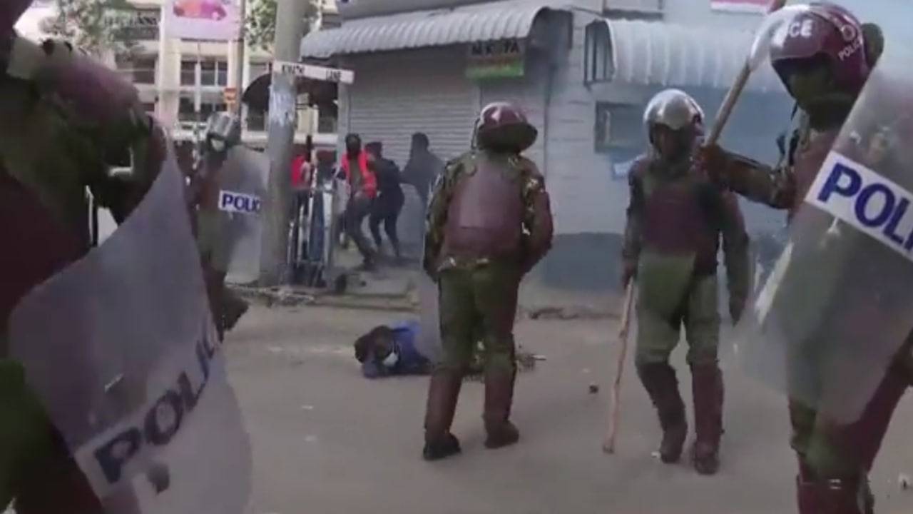 В Кении возобновились массовые антиналоговые протесты