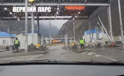 КПП «Казбеги» на границе с Грузией вновь открыт