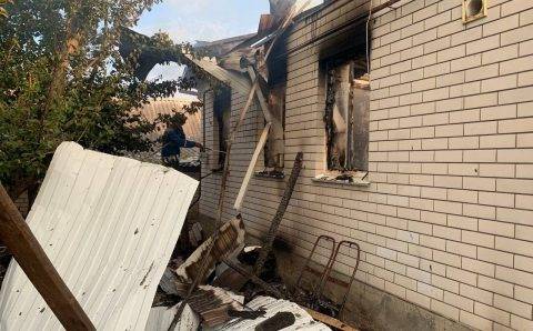 Пять частных домов сгорели под Белгородом из-за атаки БПЛА