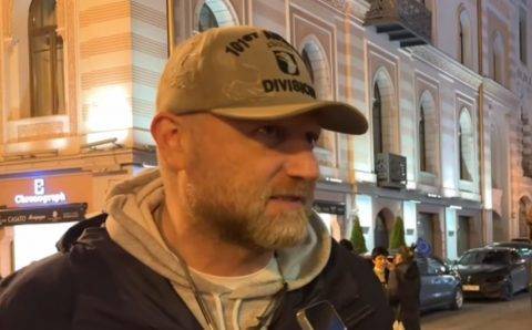 Оппозиционер Зураб Джапаридзе был задержан в ходе акций протеста в Тбилиси