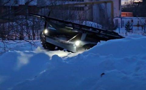 В России создали уникальную платформу для транспортировки пострадавших на линии фронта